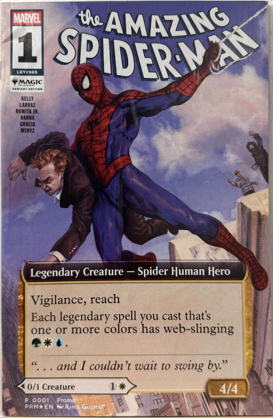 *Comic* The Amazing Spider-Man #1 MTG MagicCon Atlanta Exclusive Variant Cover Sealed